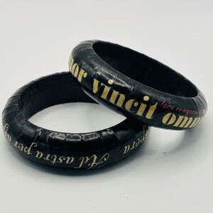 Vintage Decoupage Bangle Bracelets